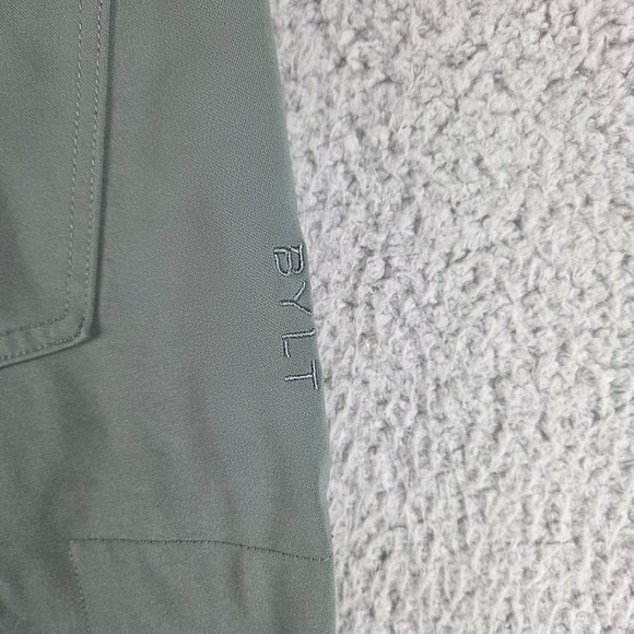 BYLT Premium Basics Men 36 Green Everyday Pant 2.0 Slim Fit Performance Stretch - Picture 11 of 11